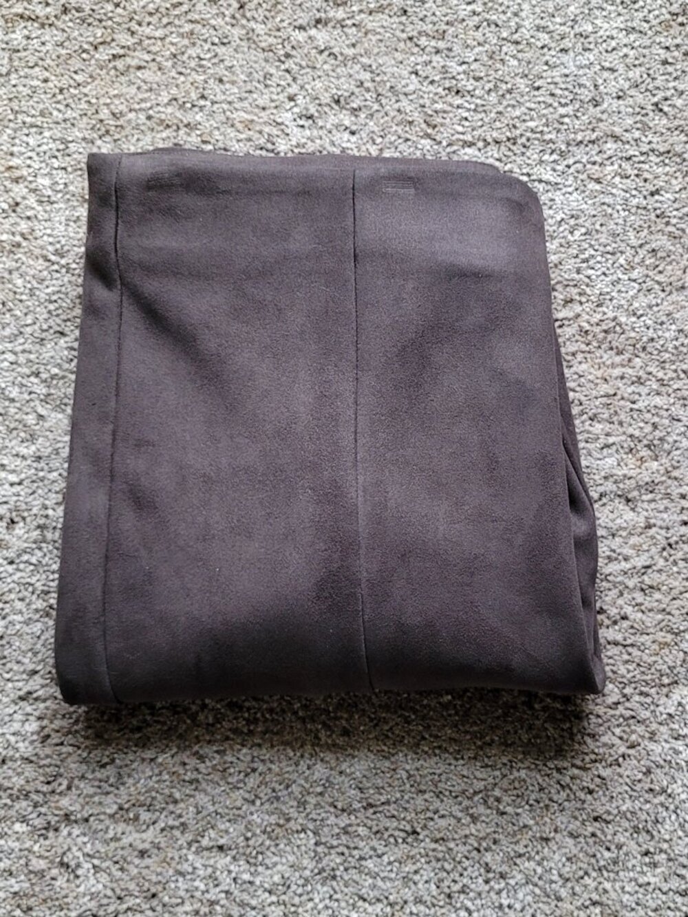 LOFT Faux Suede Leggings NWOT - Picture 2 of 8